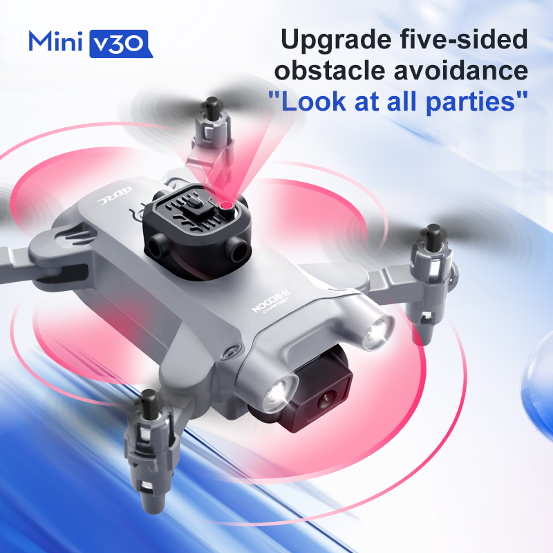 Mini V30 WiFi FPV Drone With 4 - Drone Battery Case のレビューと価格