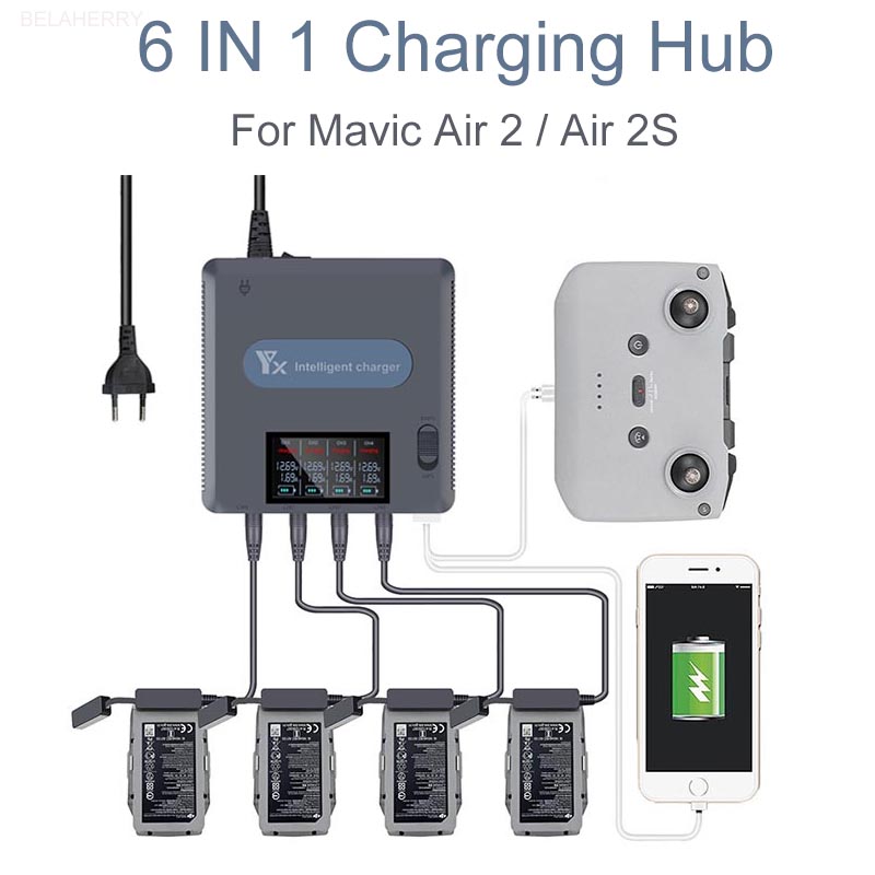 6 in 1 Digital display Battery - Drone Battery Smart のレビューと価格