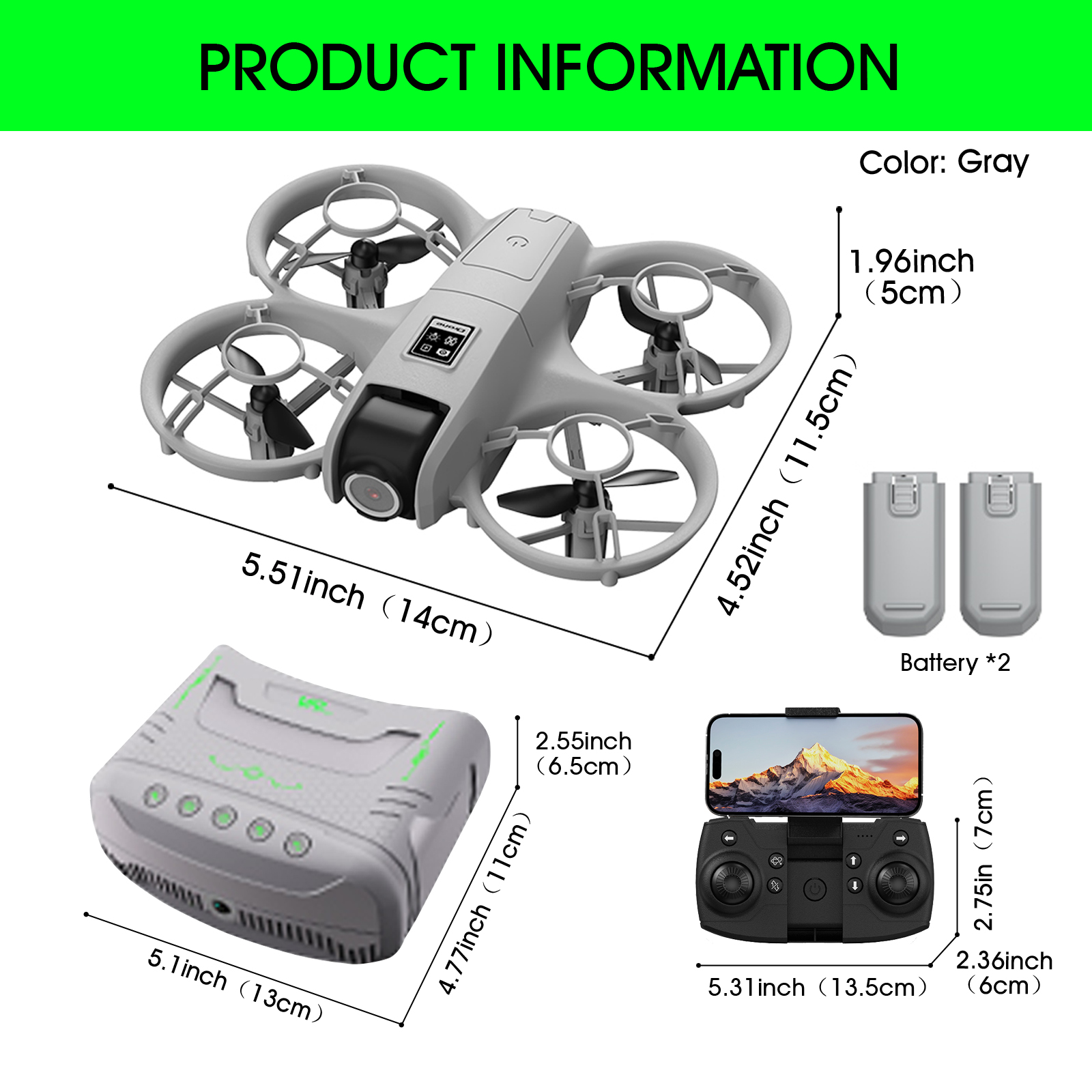 Mini Drone That Is Easy For Be - Drone Battery Case のレビューと価格