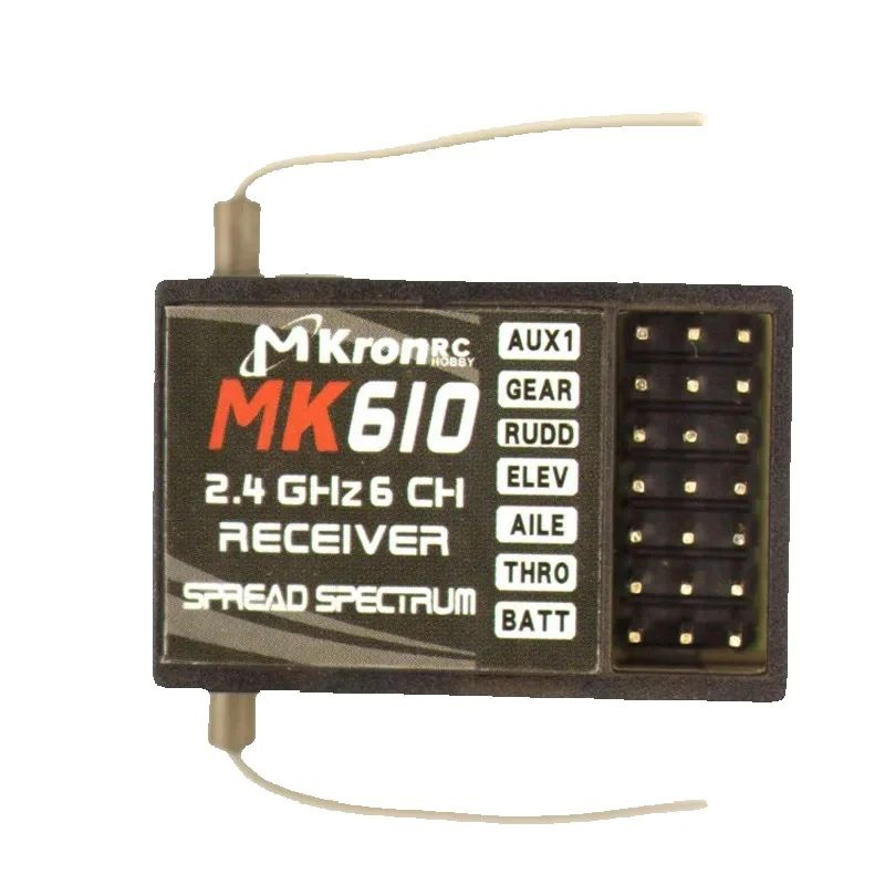 DSM2 MK610 AR6100 2.4G 6CH RC  - Drone Battery Plate のレビューと価格