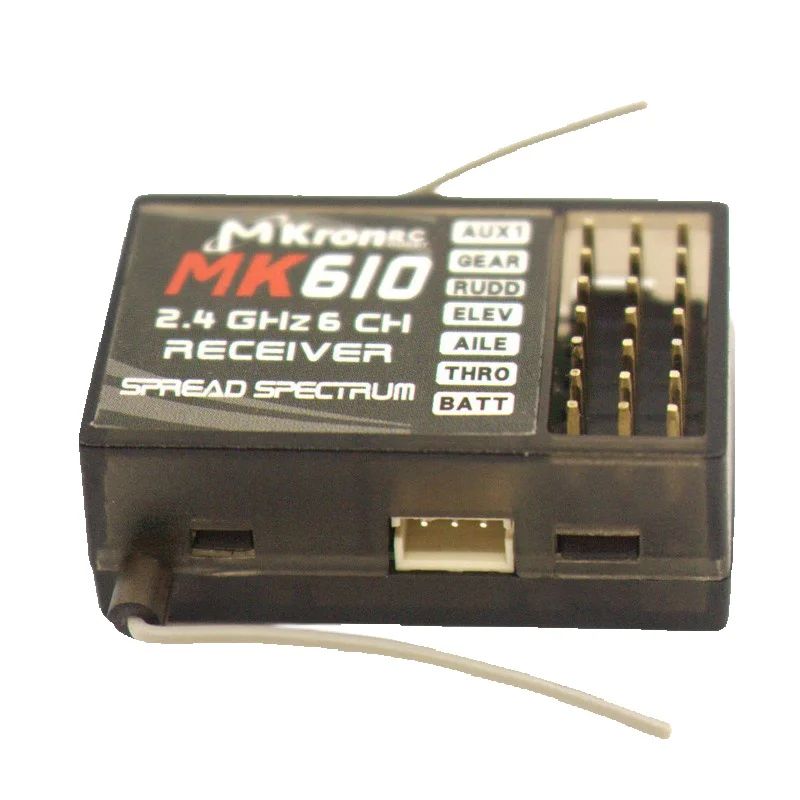 DSM2 MK610 AR6100 2.4G 6CH RC  - Drone Battery Plate のレビューと価格