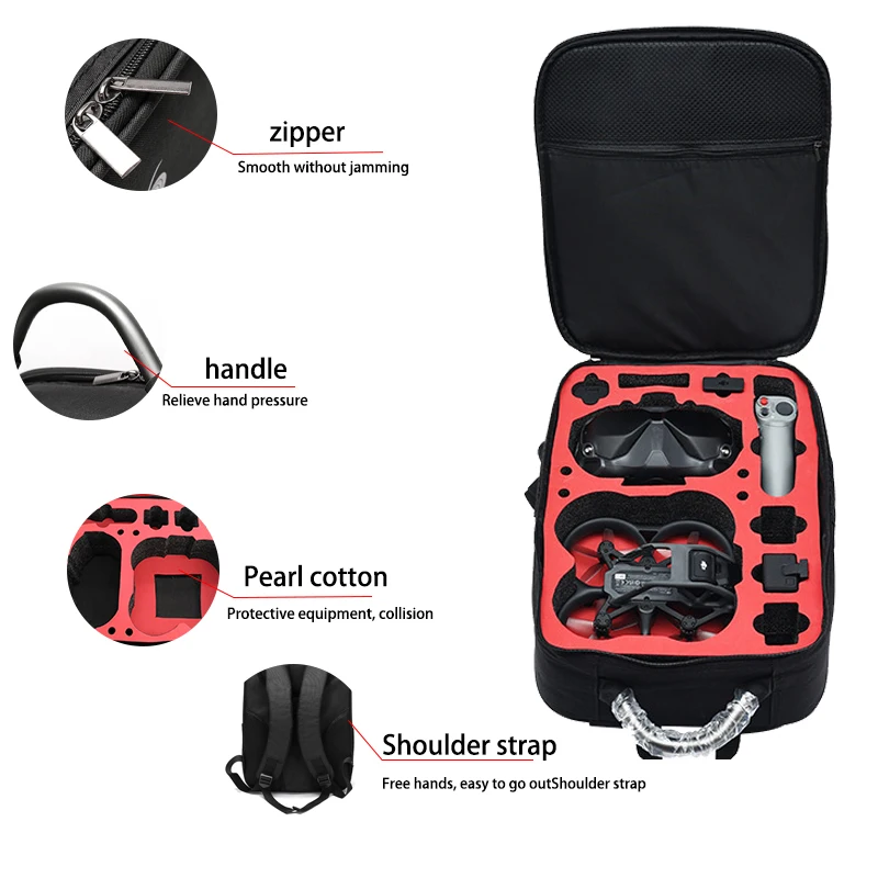 Portable Case Backpack Nylon W - Drone Battery Bag のレビューと価格
