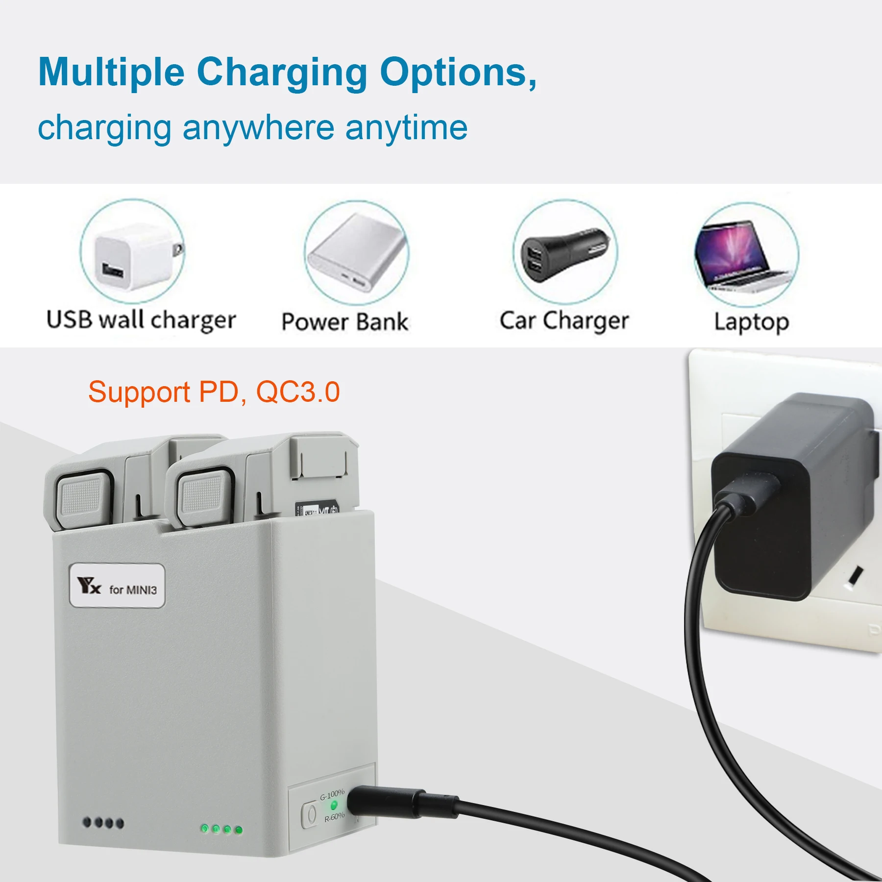 Charger Hub for DJI Mini 4 Pro - Drone Battery Smart のレビューと価格