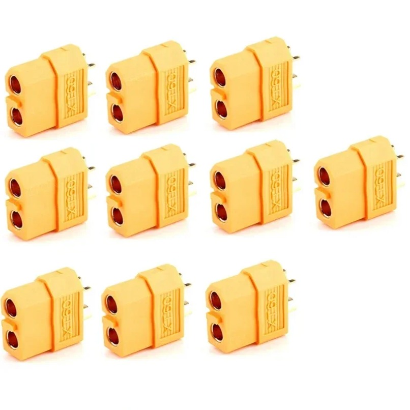 XT60 Bullet Connectors Male Fe - Drone Battery Connector のレビューと価格