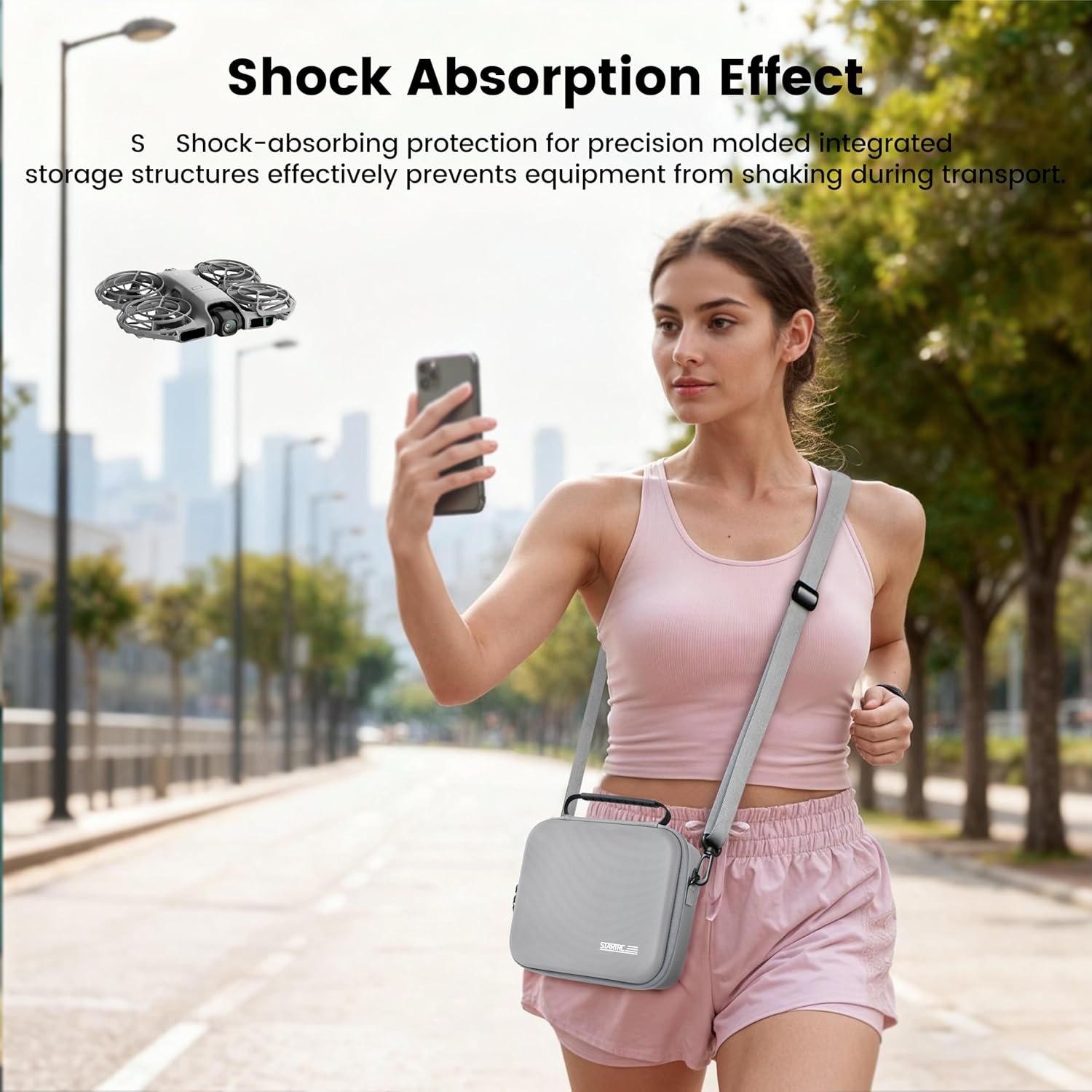 STARTRC Neo 2 Portable PU Shou - Drone Battery Case のレビューと価格