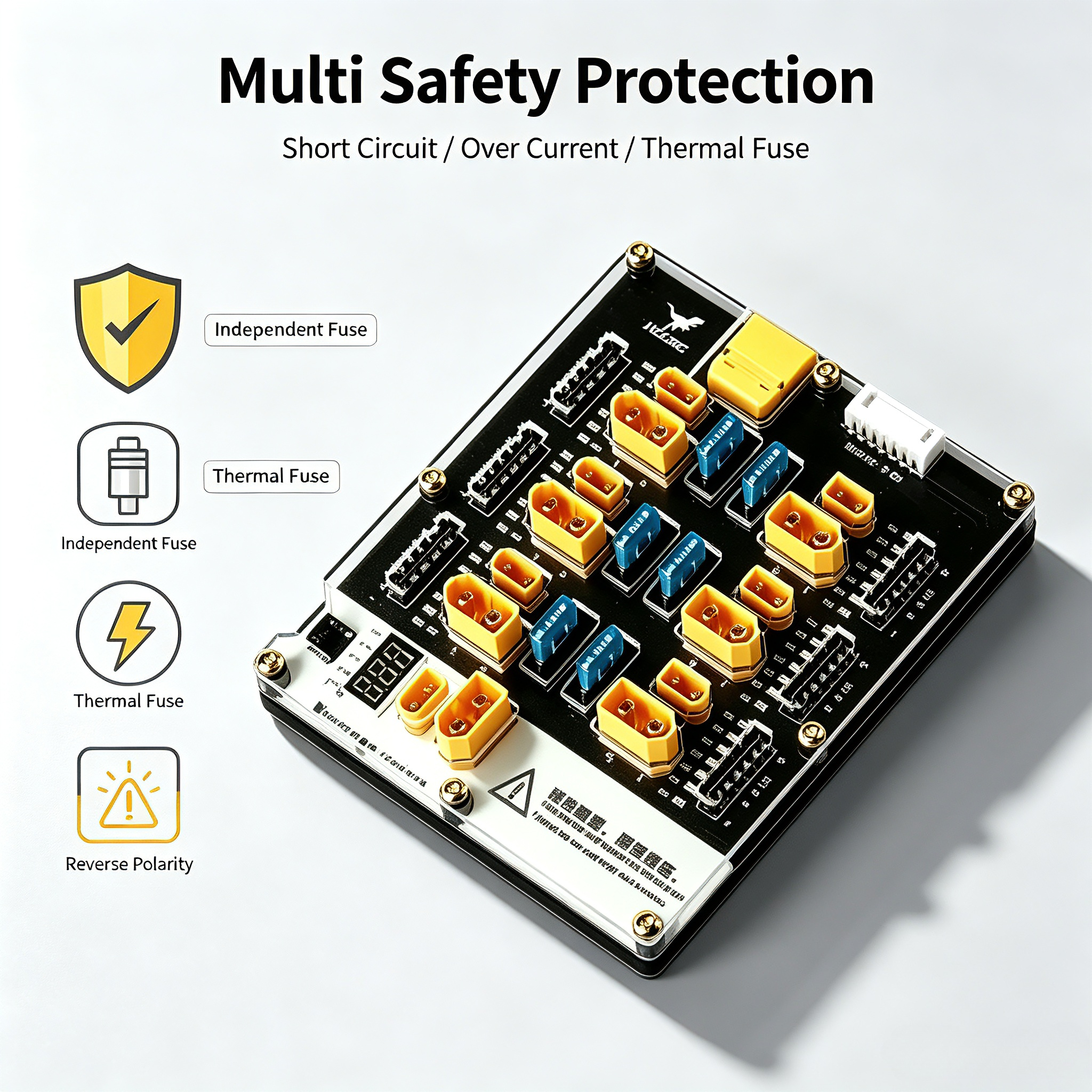 HGLRC Thor Pro 6 Port LiPo Bal - Drone Battery Parallel Board のレビューと価格