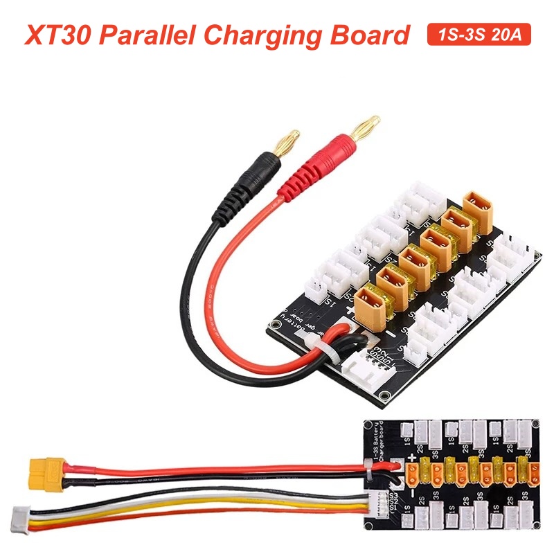 XT30 Plug Lipo Battery Paralle - Drone Battery Parallel Board のレビューと価格