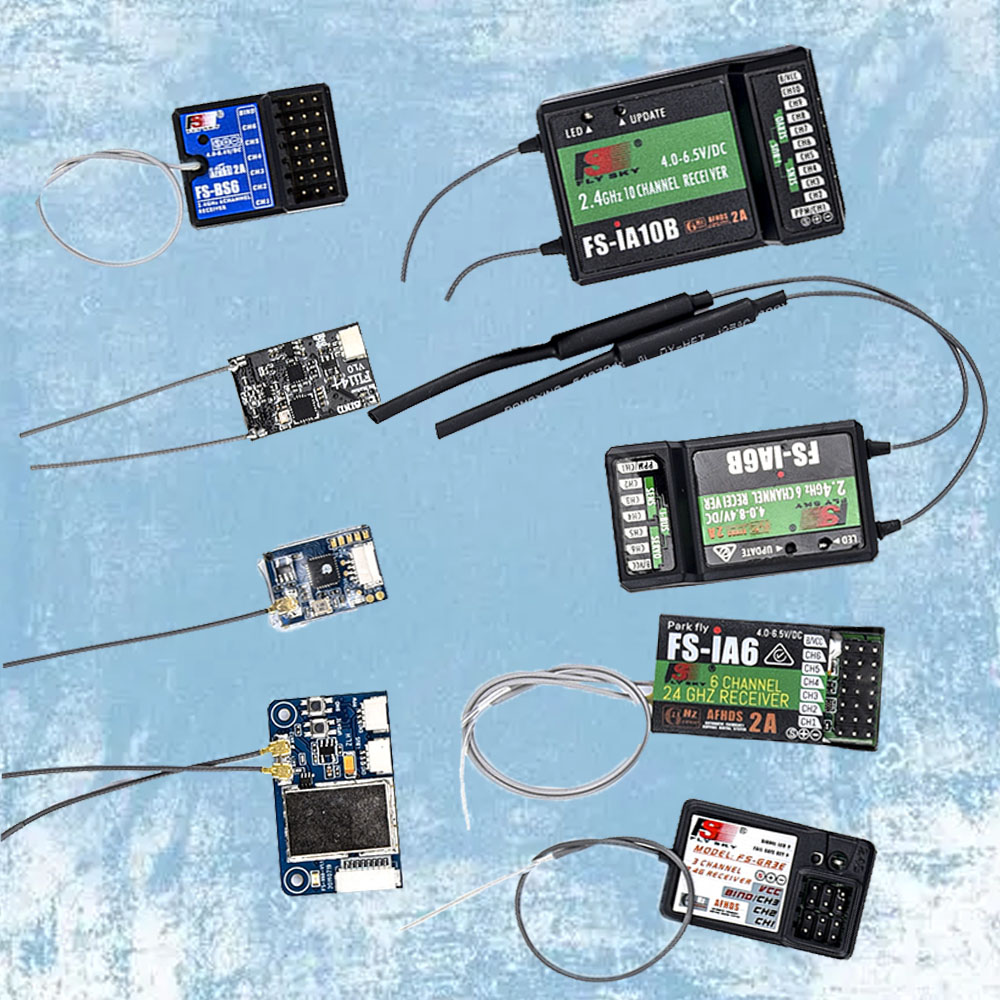 Flysky RC Receiver FS-IA6 IA6B - Drone Battery Lipo のレビューと価格