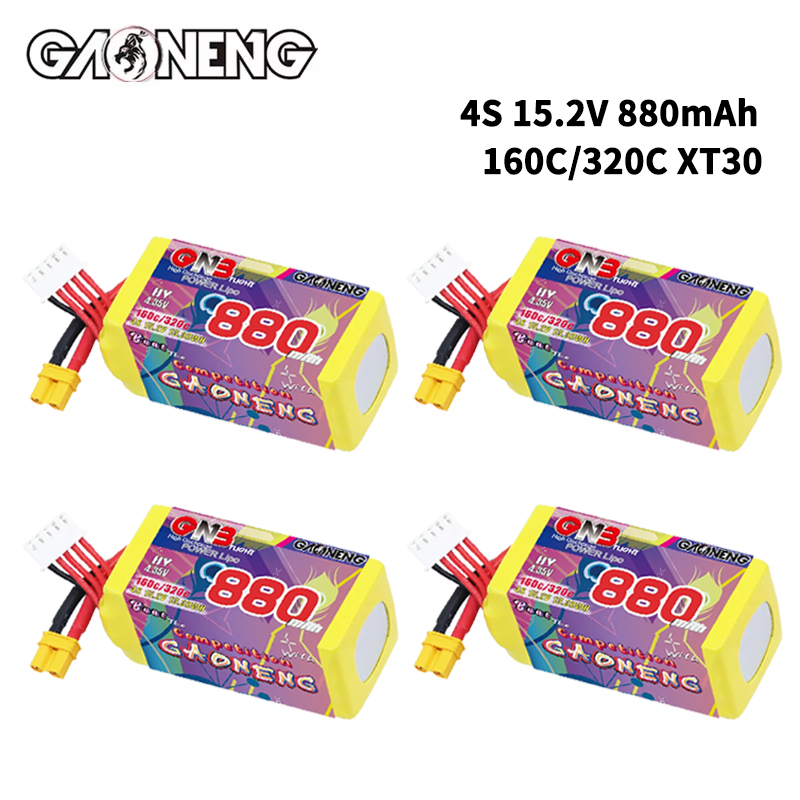 GNB 4S 880mAh 15.2V 160C/320C  - Drone Battery Lipo のレビューと価格