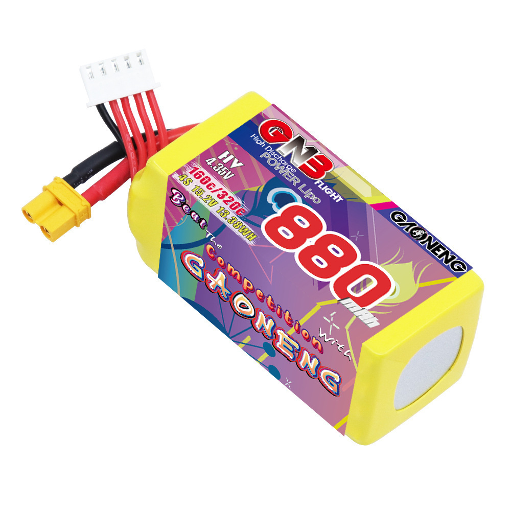 GNB 4S 880mAh 15.2V 160C/320C  - Drone Battery Lipo のレビューと価格