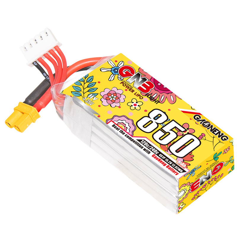 Upgraded GNB 4S 15.2V 850mAh L - Drone Battery 4S のレビューと価格