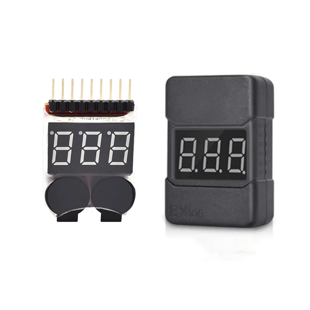 BX100 1-8S Lipo Battery Voltag - Drone Battery Alarm のレビューと価格