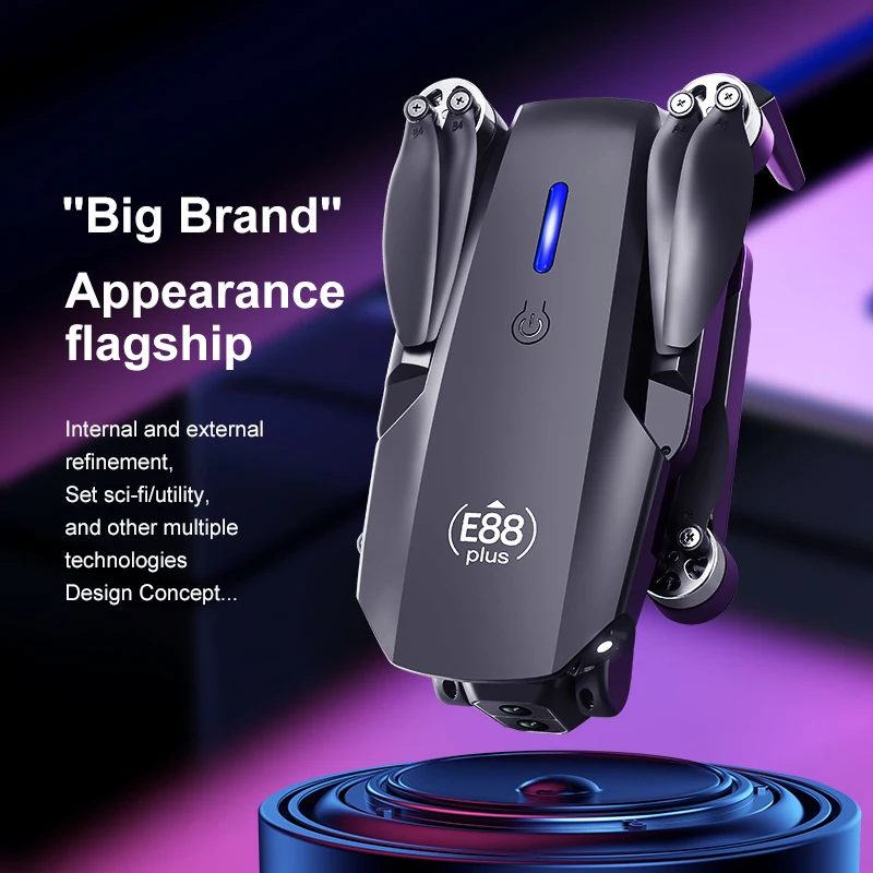 New E88 Plus Quadcopter Drone: - Drone Battery Case のレビューと価格