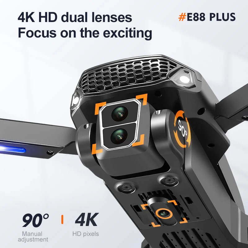 New E88 Plus Quadcopter Drone: - Drone Battery Case のレビューと価格