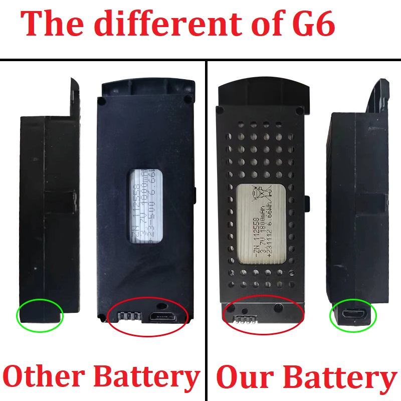 Q6 Drones Battery 3.7V 3000mAh - Drone Battery Li-Ion のレビューと価格