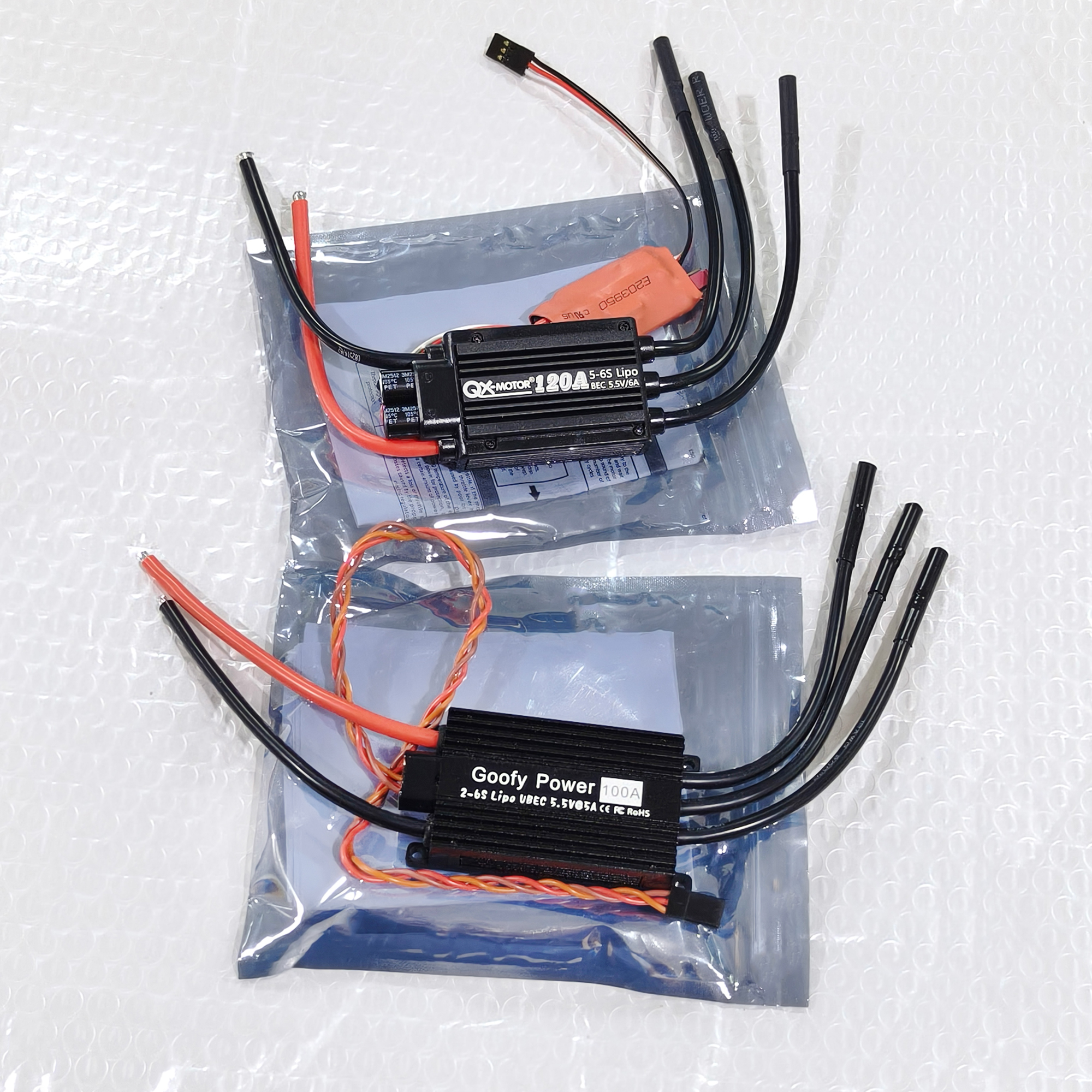 QX-MOTOR Brushless ESC series  - Drone Battery Plate のレビューと価格