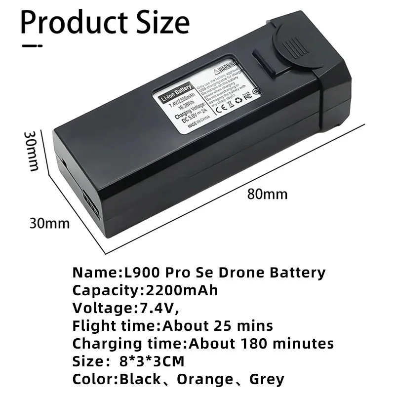 Battery L900 PRO SE Max Drone  - Drone Battery Li-Ion のレビューと価格