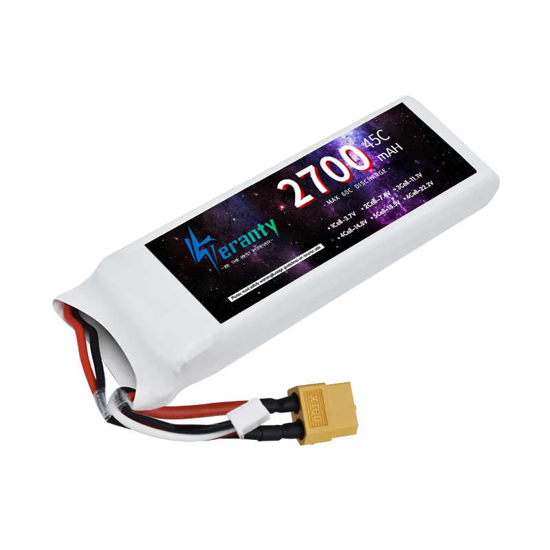1/3PCS 2S 7.4V Lipo Battery 27 - Drone Battery Connector のレビューと価格