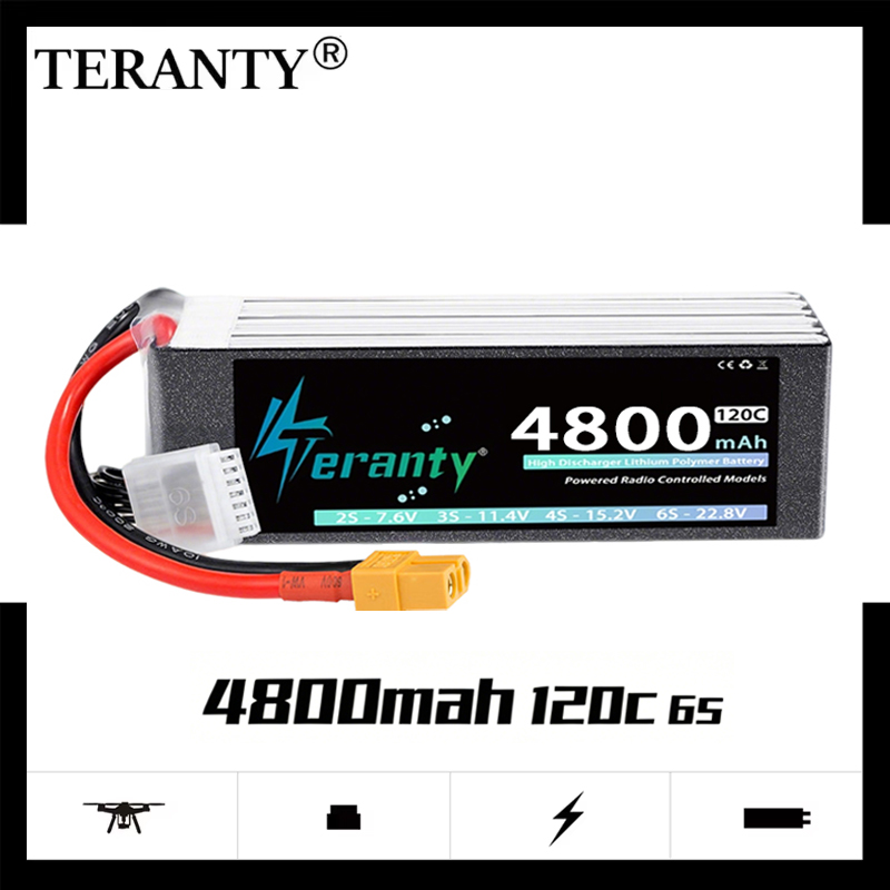 TERANTY 6S 4800mAh Lipo Batter - Drone Battery 6S のレビューと価格