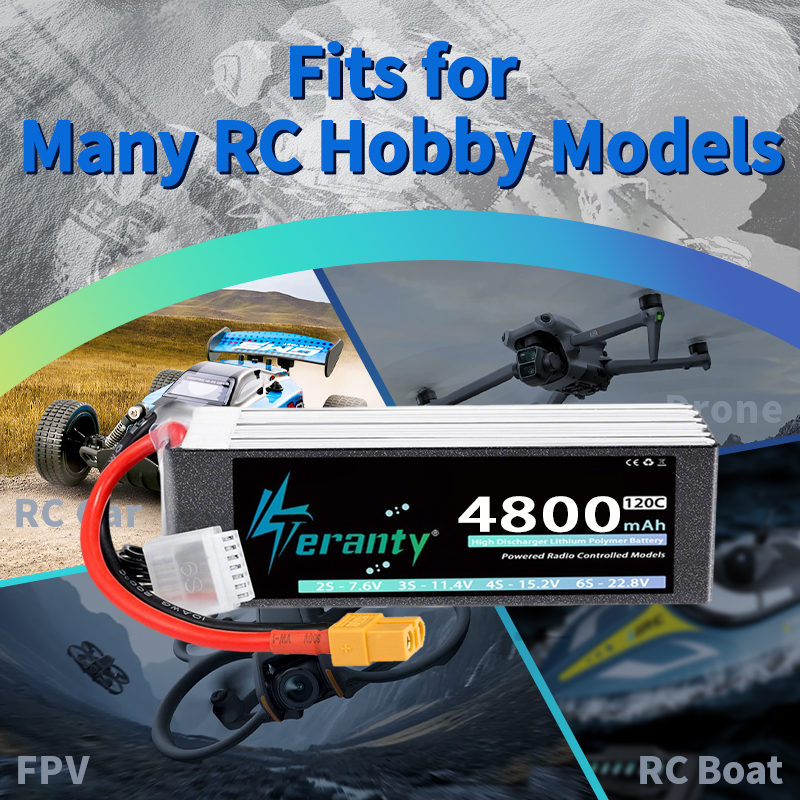 TERANTY 6S 4800mAh Lipo Batter - Drone Battery 6S のレビューと価格