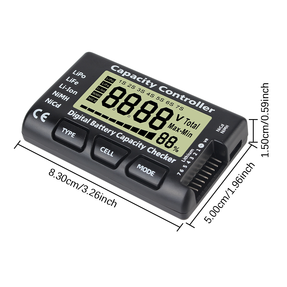 CellMeter 7 Battery Voltage Ca - Drone Battery Voltage Checker のレビューと価格
