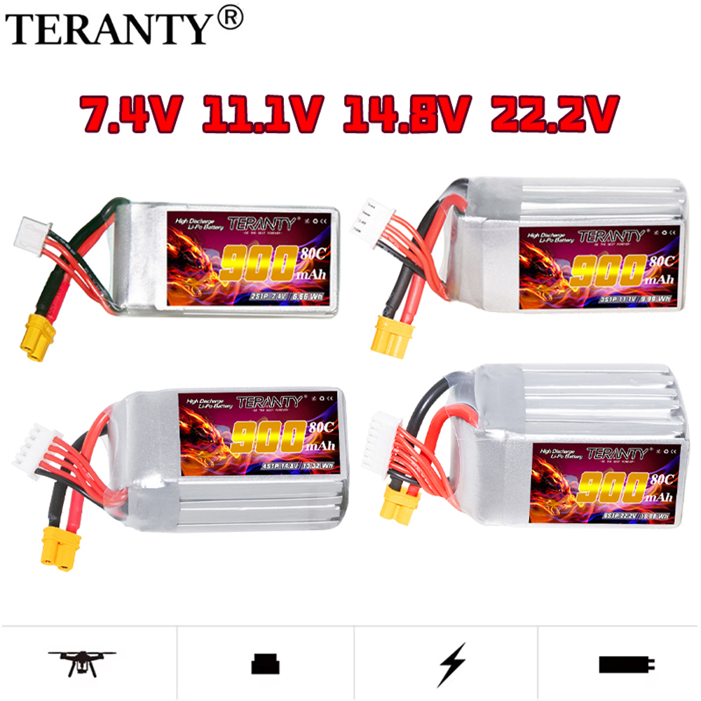 TERANTY 2S 3S 4S 6S 7.4V 11.1V - Drone Battery 4S のレビューと価格