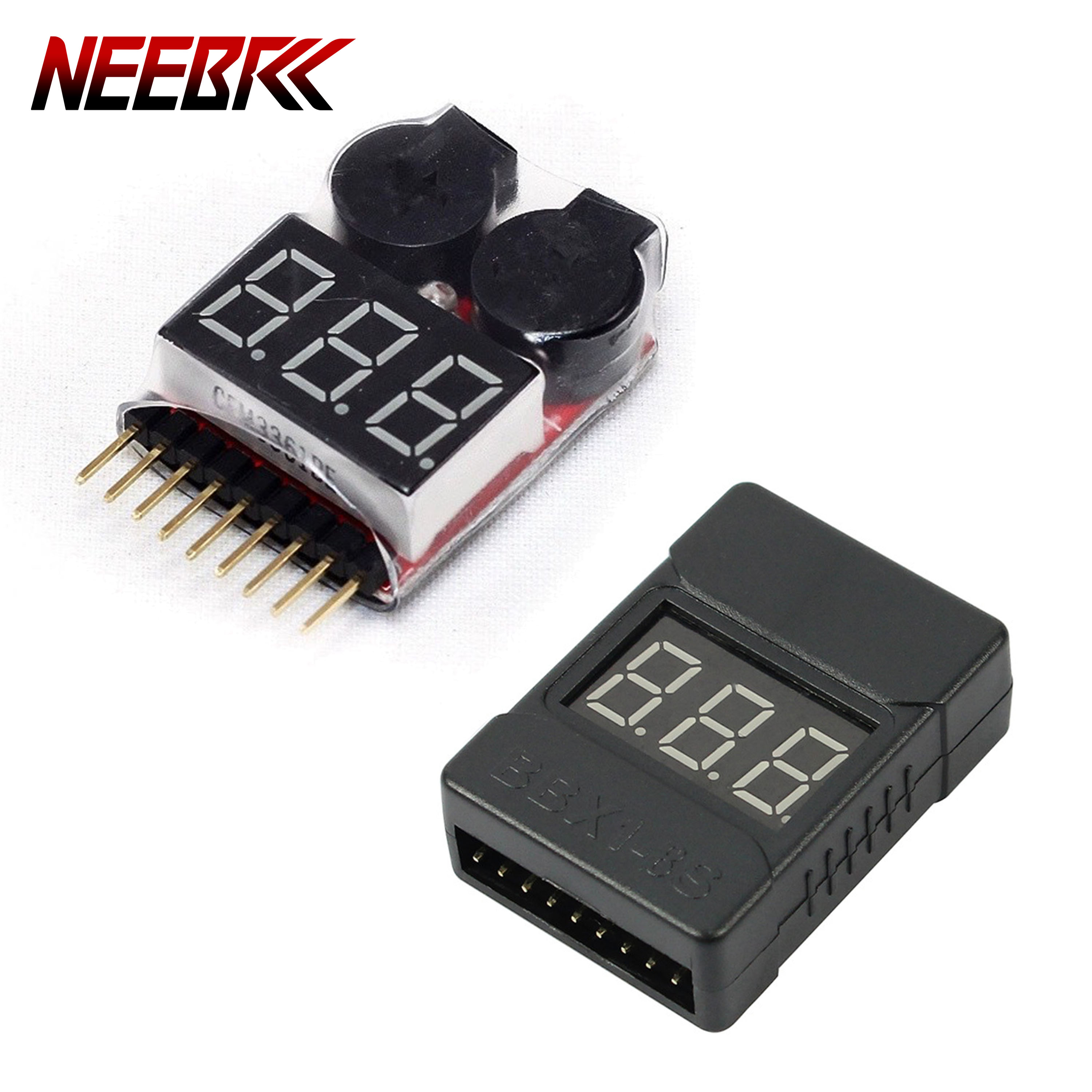 BX100 1-8S 2 in 1 Battery Volt - Drone Battery Voltage Checker のレビューと価格