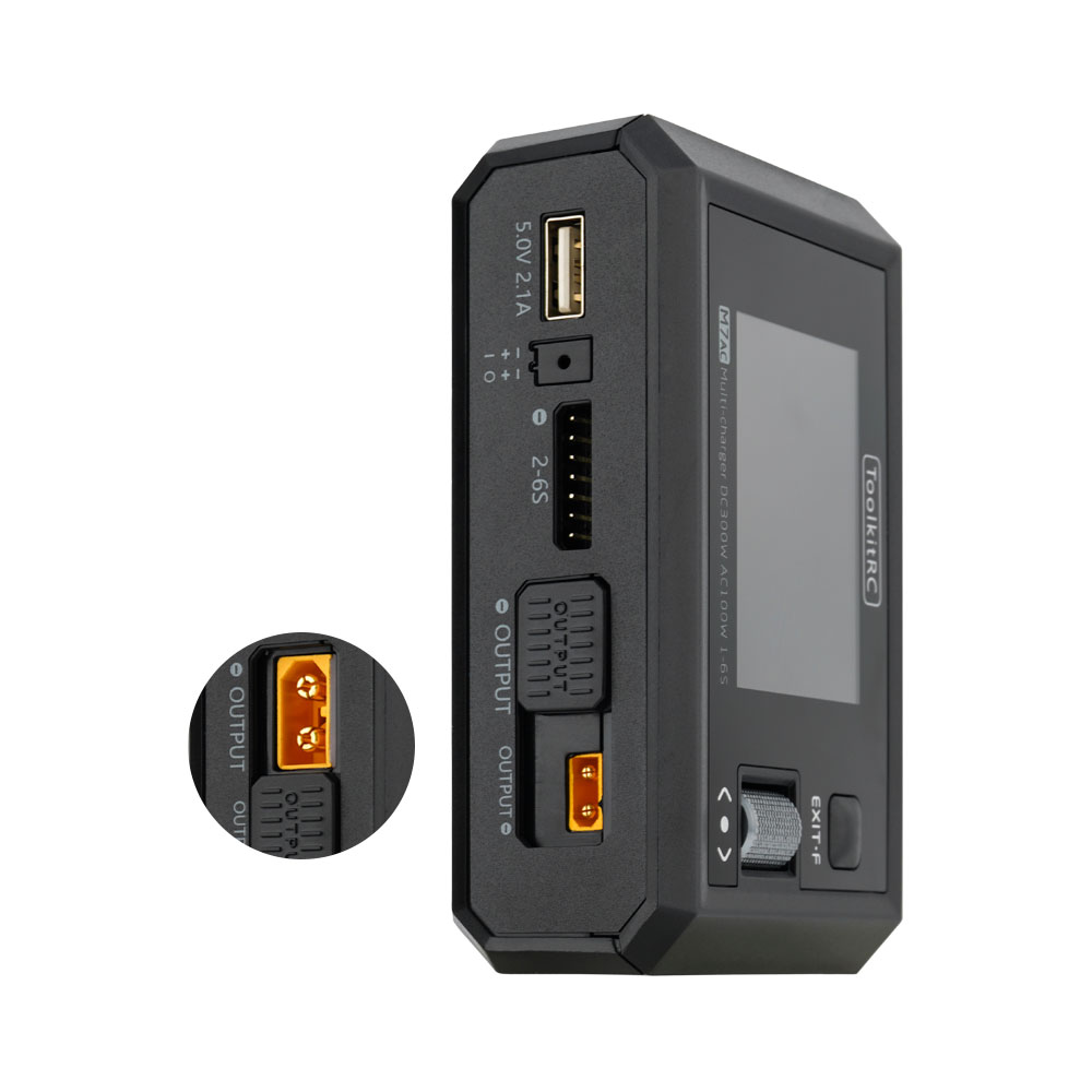 ToolkitRC M7AC 100W AC / 300W  - Drone Battery Smart のレビューと価格