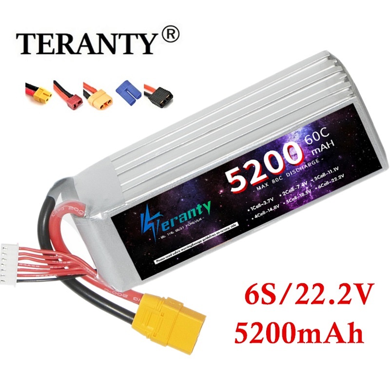 TERANTY 6S 5200mAh Lipo Batter - Drone Battery 6S のレビューと価格