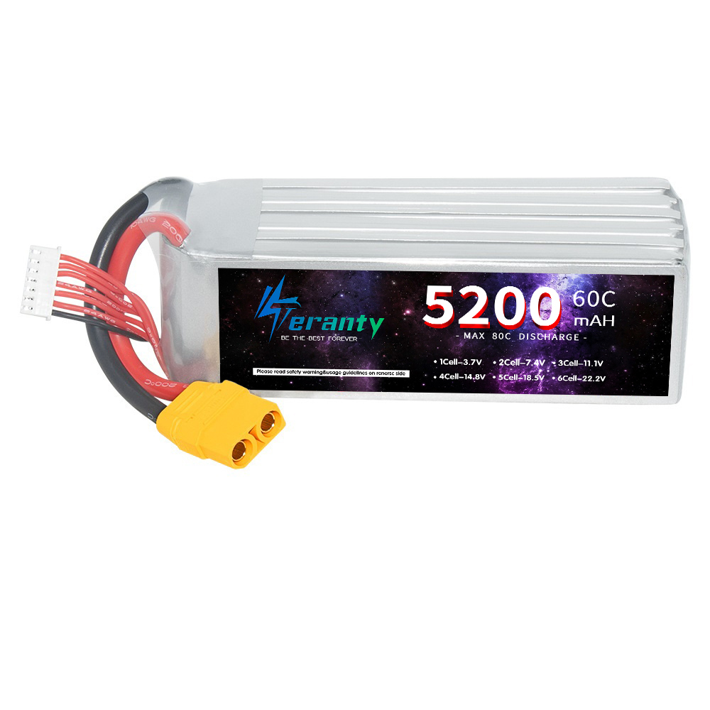TERANTY 6S 5200mAh Lipo Batter - Drone Battery 6S のレビューと価格