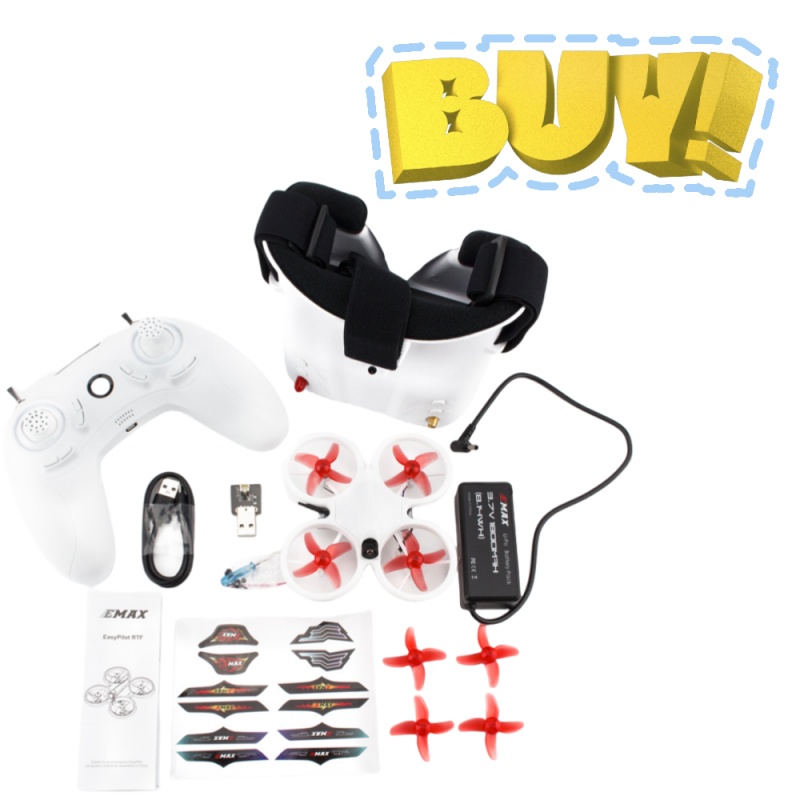 EMAX EZ Pilot 82MM Mini 5.8G I - Drone Battery 3S のレビューと価格