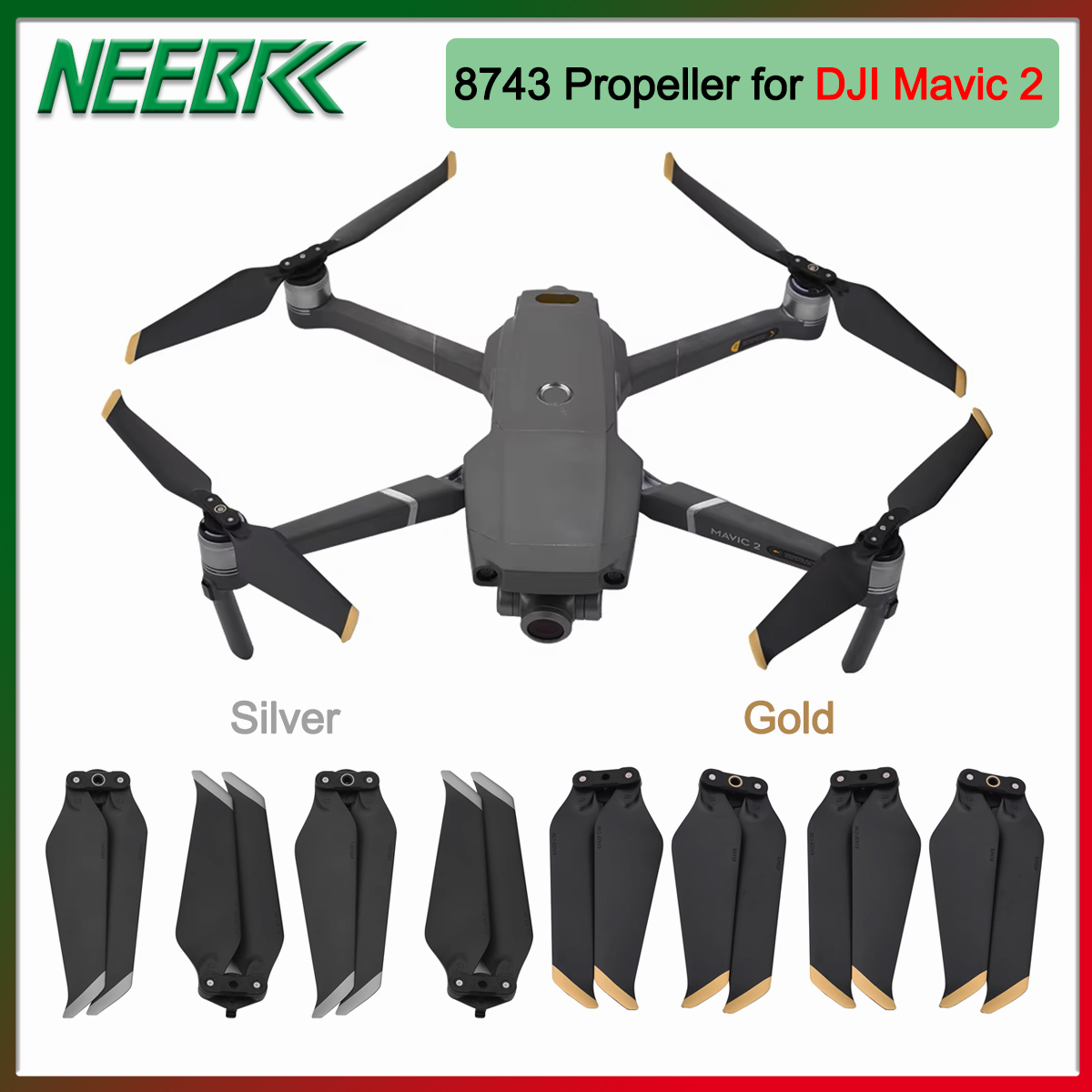 4/8PCS 8743 Propeller Low-Nois - Drone Battery Smart のレビューと価格