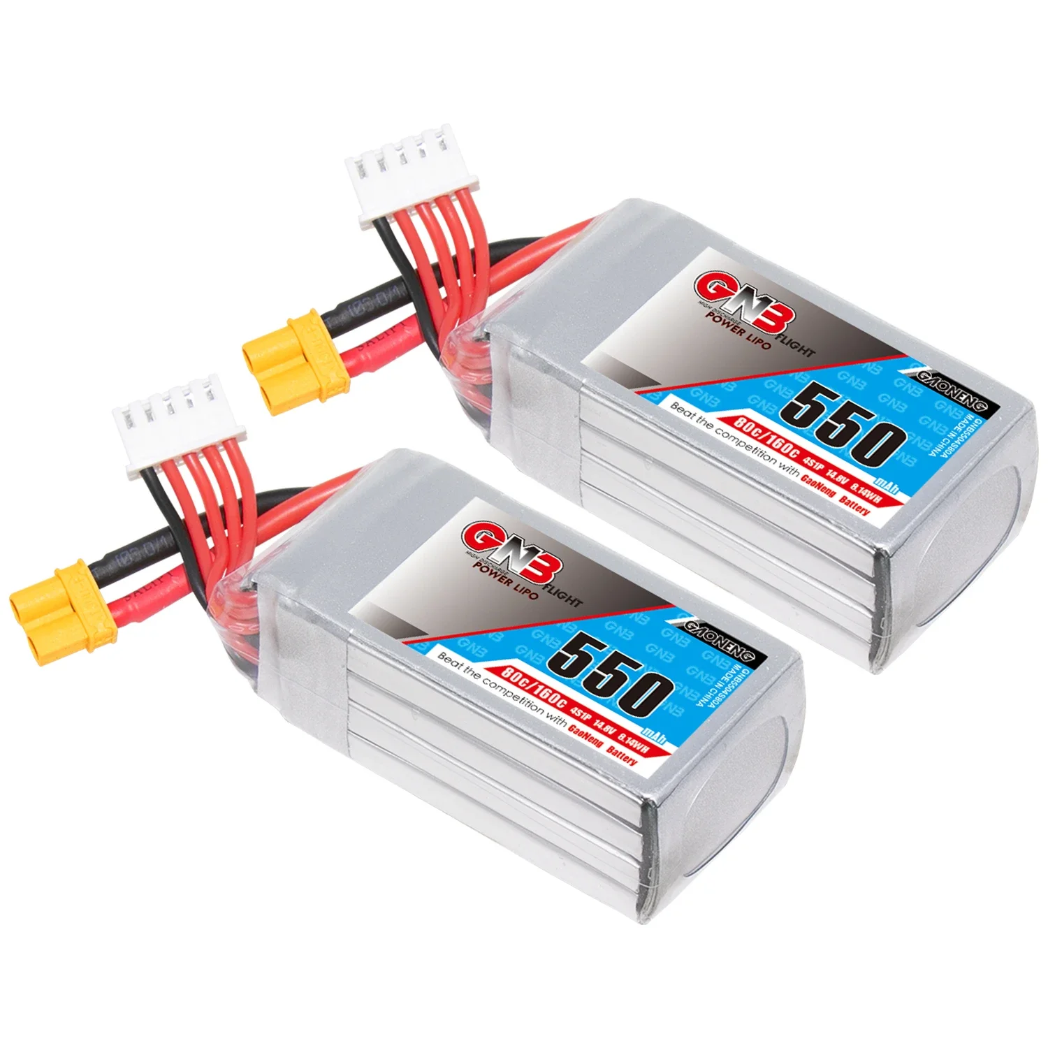 550mAh 4S 14.8V 80C with XT30  - Drone Battery 4S のレビューと価格