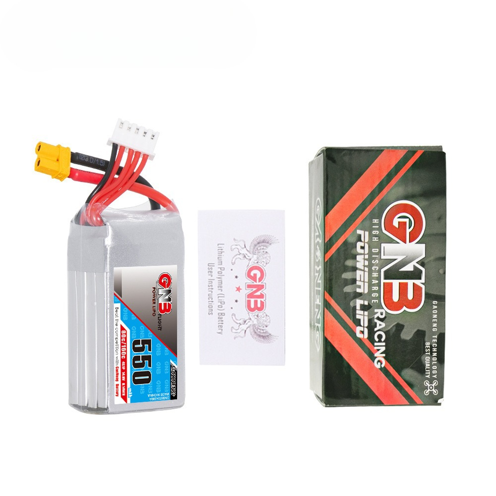 550mAh 4S 14.8V 80C with XT30  - Drone Battery 4S のレビューと価格