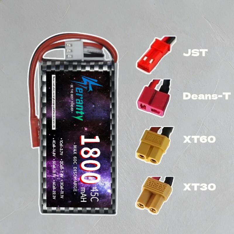 TERANTY 2S 3S 4S 1800mAh Lipo  - Drone Battery 4S のレビューと価格