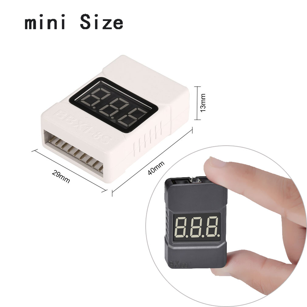 1-8S Lipo Battery Voltage Test - Drone Battery Voltage Checker のレビューと価格