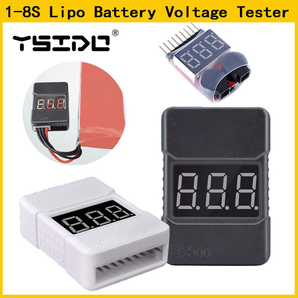 1-8S Lipo Battery Voltage Test - Drone Battery Voltage Checker のレビューと価格