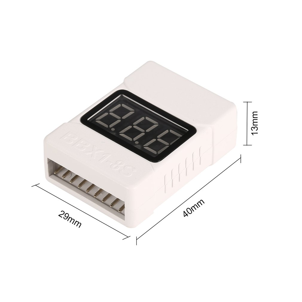1-8S Lipo Battery Voltage Test - Drone Battery Voltage Checker のレビューと価格
