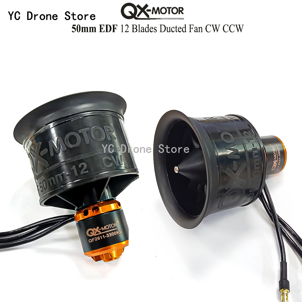 QX-MOTOR 50mm EDF QF2611 12-Bl - Drone Battery 4S のレビューと価格