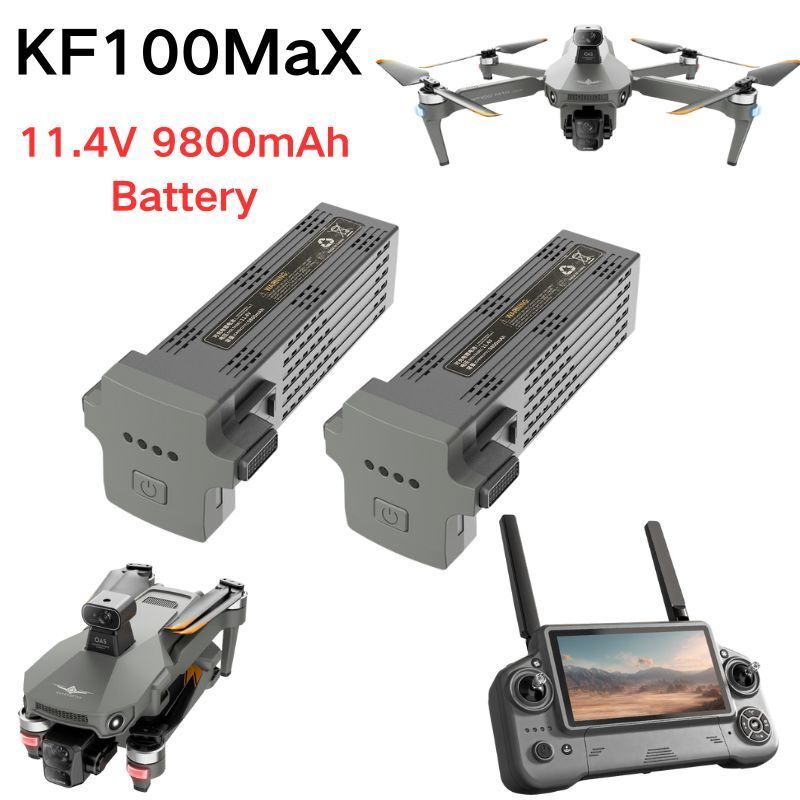 KF100 MAX RC Drone Original Ba - Drone Battery Smart のレビューと価格