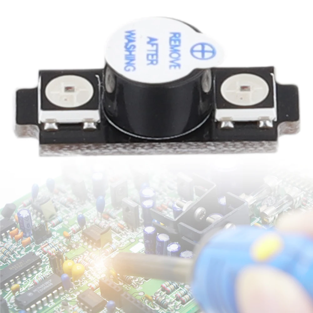 WS2812 Active Alarm Buzzer Col - Drone Battery Alarm のレビューと価格