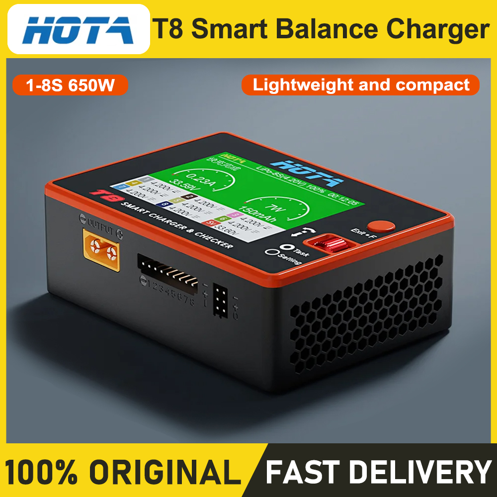 HOTA T8 Smart Balance Charger  - Drone Battery Smart のレビューと価格