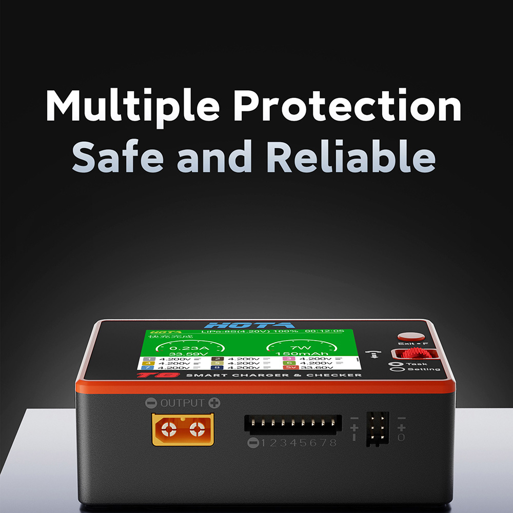 HOTA T8 Smart Balance Charger  - Drone Battery Smart のレビューと価格