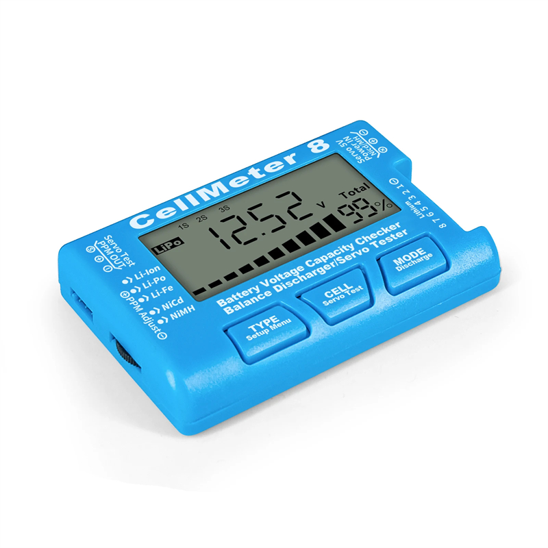 CellMeter 8 Digital Battery Ca - Drone Battery Voltage Checker のレビューと価格