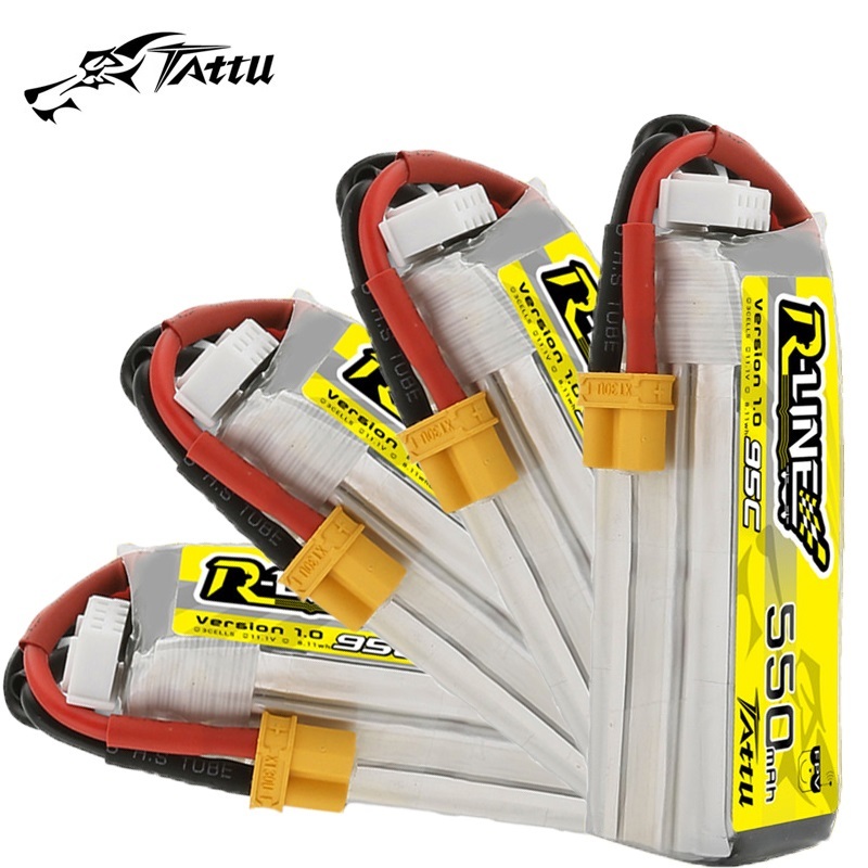 Upgrade TATTU R-LINE 1.0 550mA - Drone Battery 3S のレビューと価格