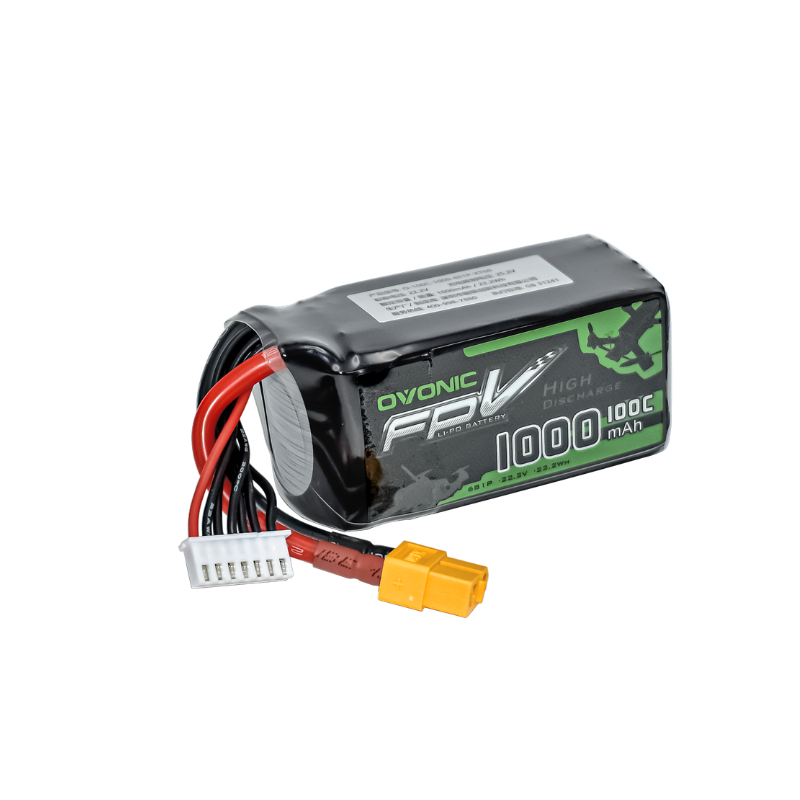 2Pcs OVONIC 1000mAh 100C 22.2V - Drone Battery 6S のレビューと価格