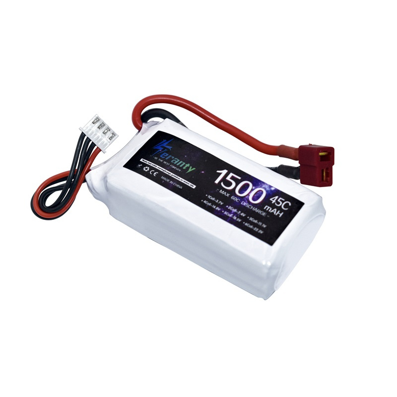 TERANTY 3s 45C 11.1V 1500mah L - Drone Battery 3S のレビューと価格