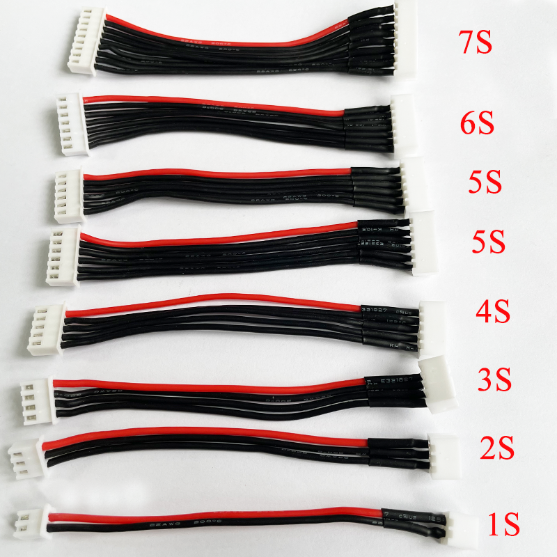 5pcs/lot JST-XH 1S 2S 3S 4S 5S - Drone Battery 6S のレビューと価格