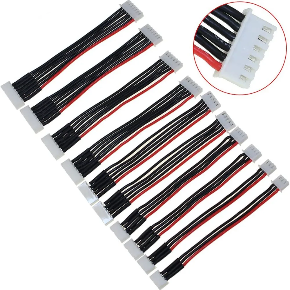 5pcs/lot JST-XH 1S 2S 3S 4S 5S - Drone Battery 6S のレビューと価格