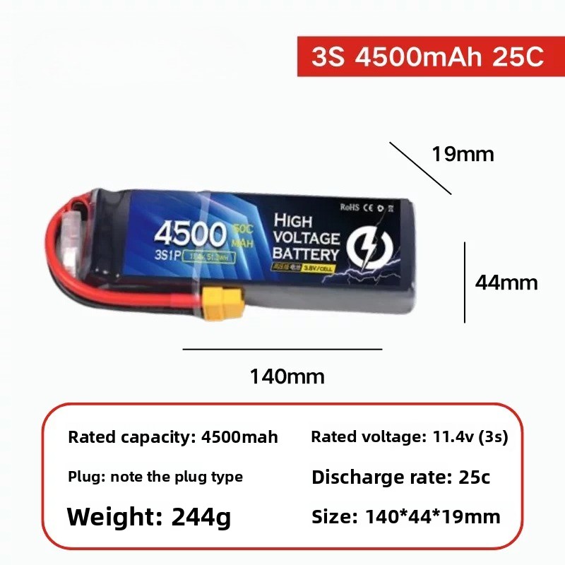 For DUPU 6s 2500mAh High Volta - Drone Battery High Voltage のレビューと価格